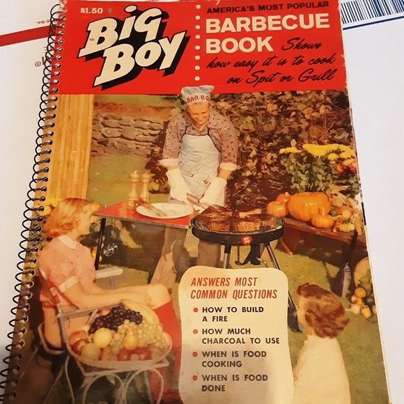 Big Boy Barbeque Book - Picture 1 of 4